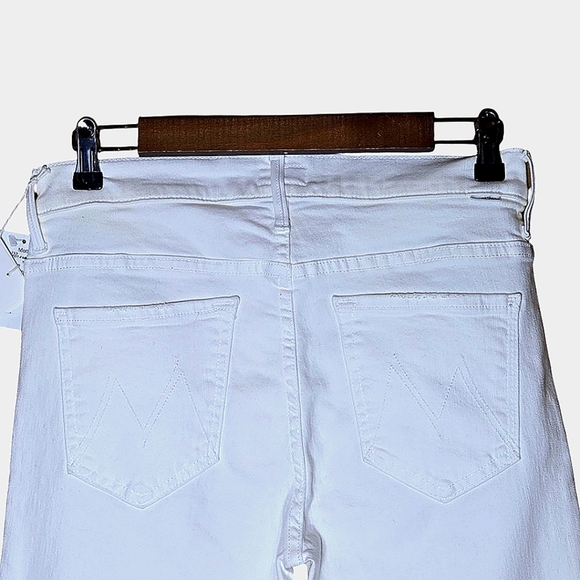 NWT MOTHER The Insider Crop Step Fray Jeans Size 29 - Picture 7 of 9